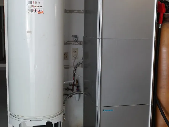 Ancien cumulus installé en amont d’un ballon thermodynamique