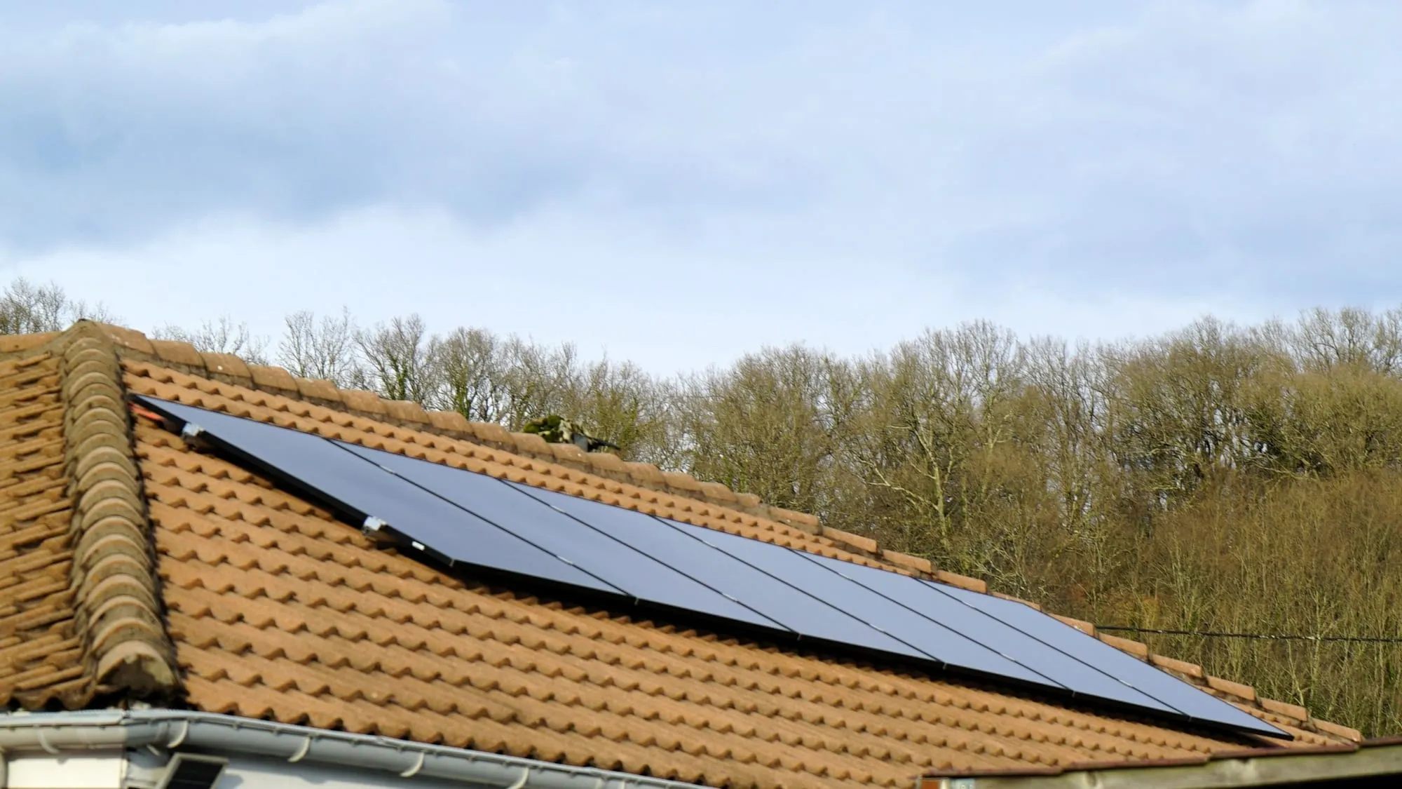 Panneaux photovoltaïques sur toiture